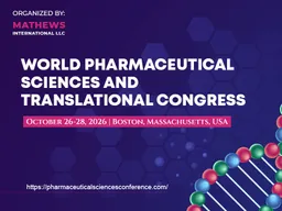 World Pharmaceutical Sciences and Translational Congress